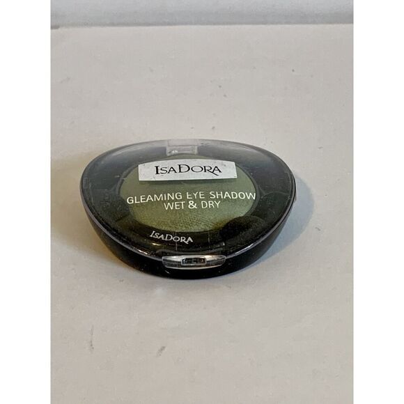 IsaDora Gleaming Eye Shadow Wet & Dry .07 oz 2.1 Color 85 Pistachio Green Rare - Picture 4 of 8